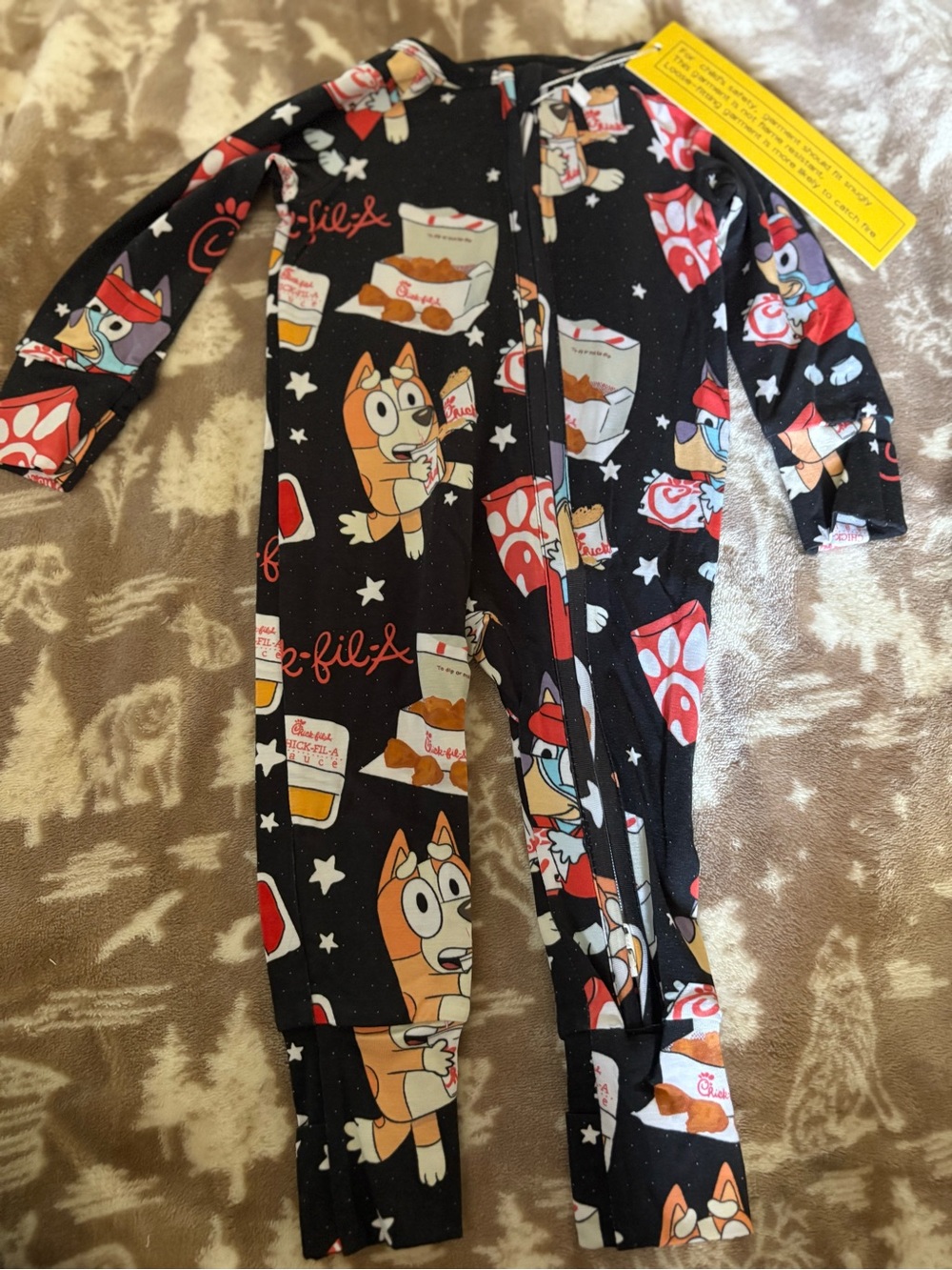 Chic-fil-a bluey bamboo zippy